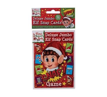 Christmas Elf Snap Cards - 52 Pieces