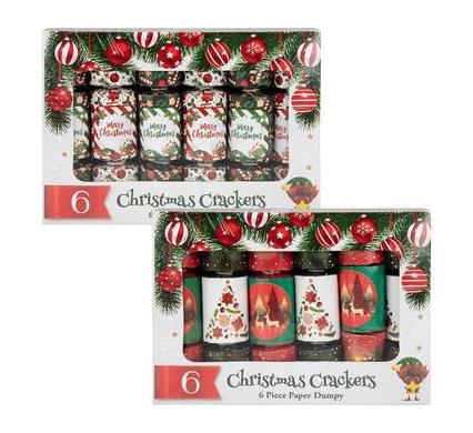 Dumpy Christmas Crackers - Box of 6