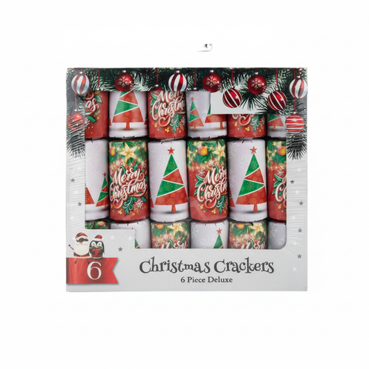 Traditional Christmas Crackers - Box of 6