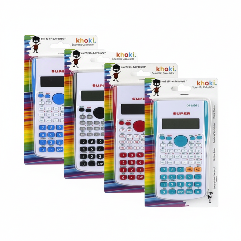 Scientific Calculator with 240 Functions - Various Colours