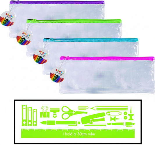 Pencil Case Clear - 30 cm