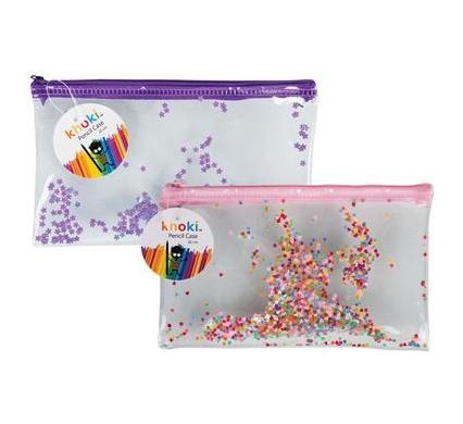 Pencil Case with Glitter - 20cm
