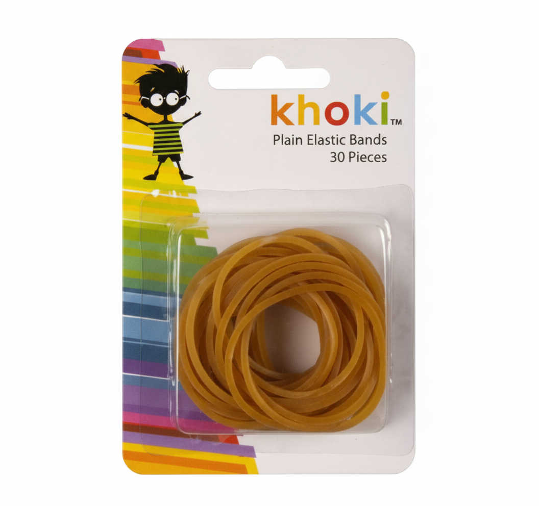 Plain Stationery Elastic Bands