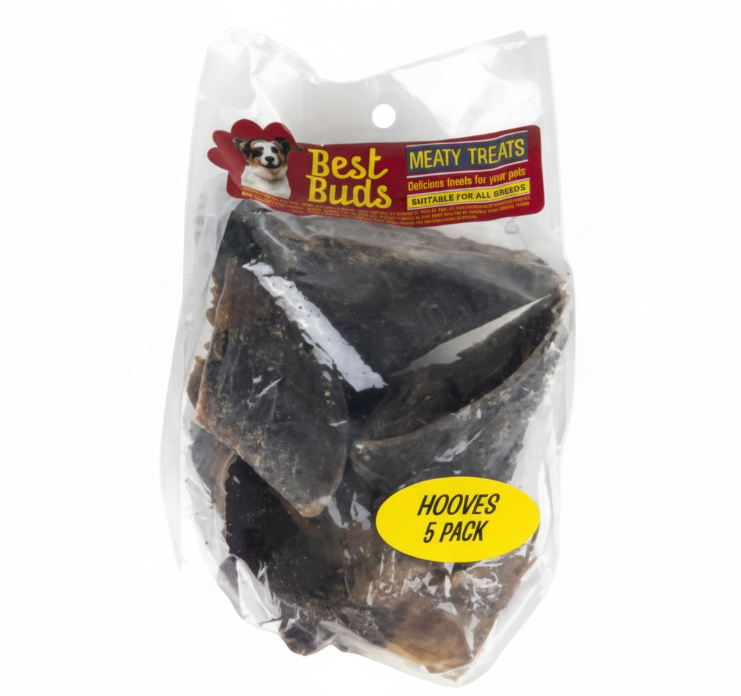 Cow Hooves Dog Chew (5 Pack)