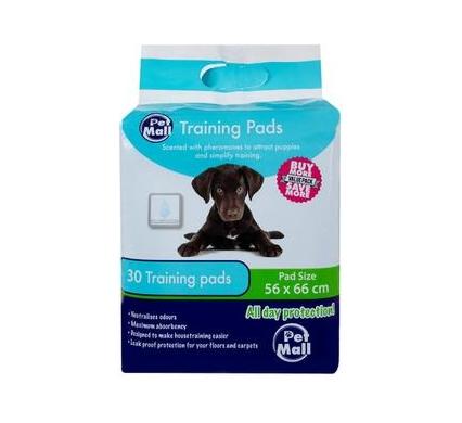 Puppy Training Pad - Pack of 30 - 56 x 66 cm