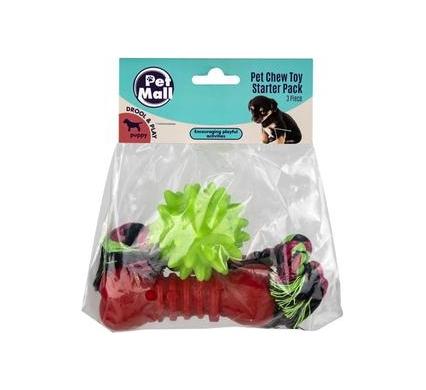 Puppy Toy Starter Pack - 3 Piece