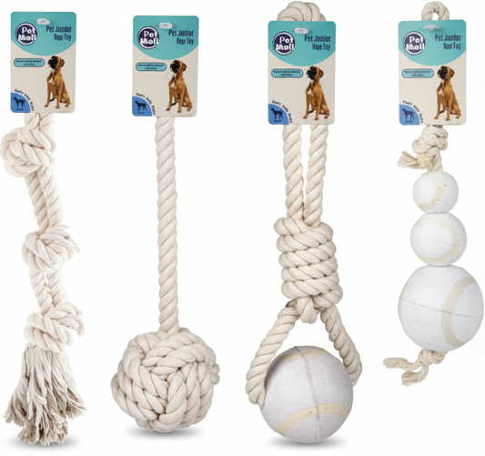 Jumbo Dog Tug Rope - Assorted Designs
