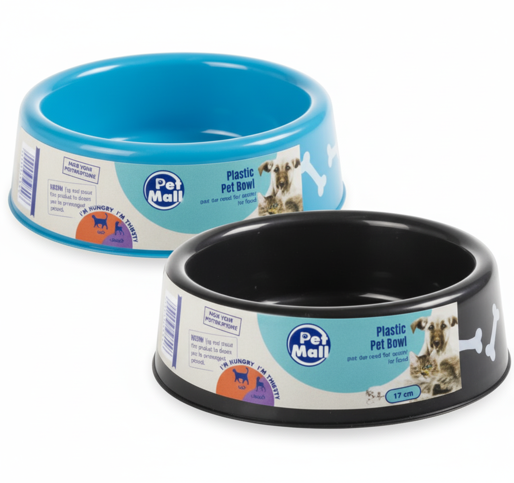 Pet Bowl in Various Colours (17 cm)