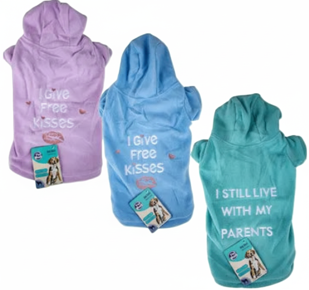 Pet Winter Shirt for Girls - XXX Large - Various Colours