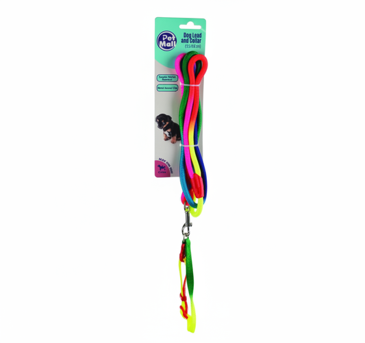 Dog Collar and Lead Set - Rope Type