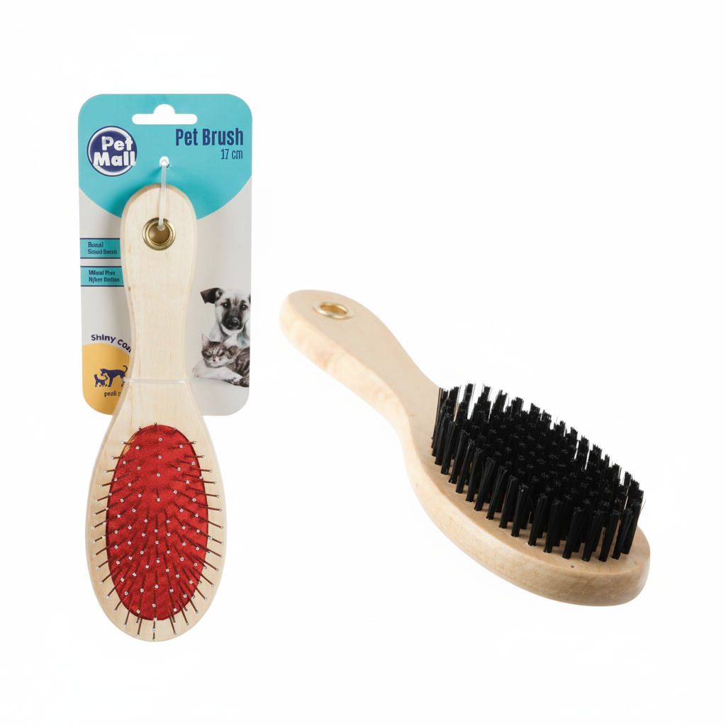 Pet Brush with Two Function Head (22 cm)