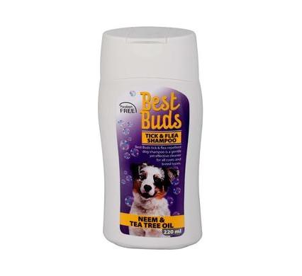 Best Buds Tick and Flea Shampoo - 220 ml