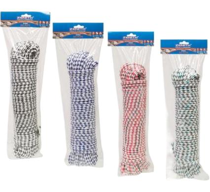 Ski Rope - 10 mm x 30 m Hank - 2 Color