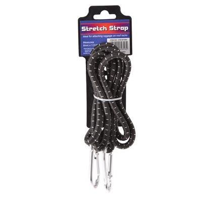 Cord Stretch with 2 Snap Hooks - 1.5m x 8mm