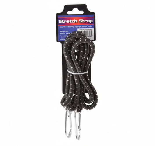 Cord Stretch with 2 Snap Hooks - 1.5m x 8mm