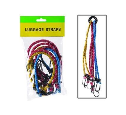 Two Claw Stretch Cord - 75 cm - Four Pack