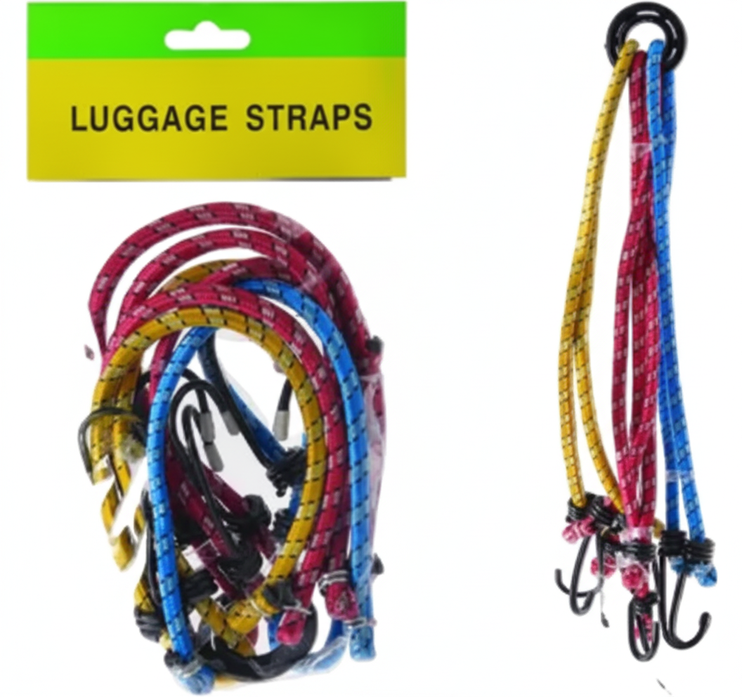 Two Claw Stretch Cord (75 cm) - Four Pack