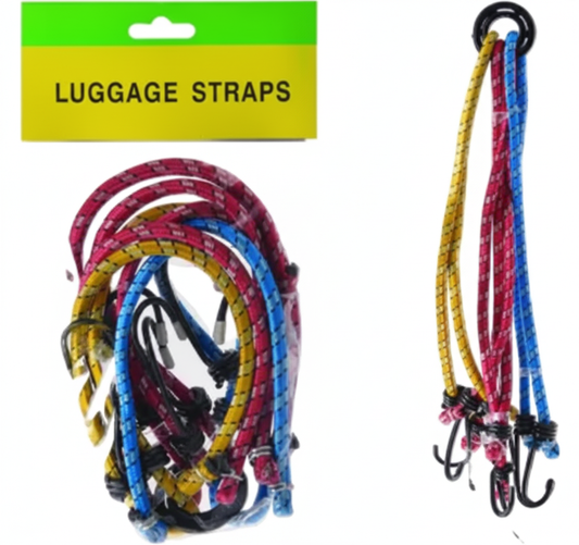 Two Claw Stretch Cord (75 cm) - Four Pack