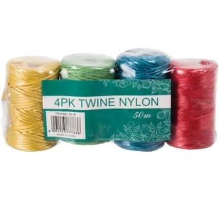 Nylon Twine - 50 g - 4 Pieces - Shrink Bag
