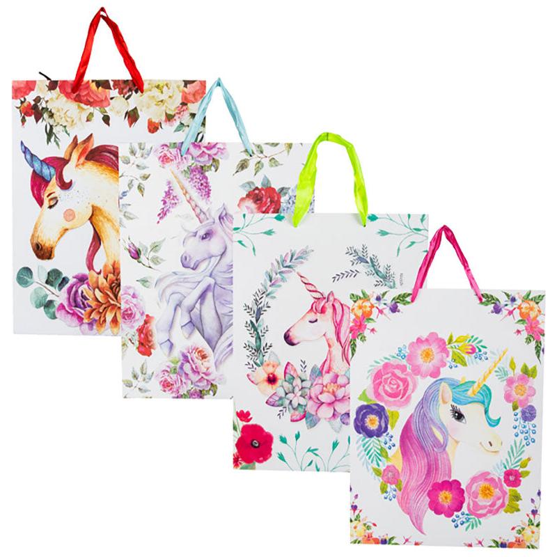 Unicorn Gift Bag - Large - 26x32cm