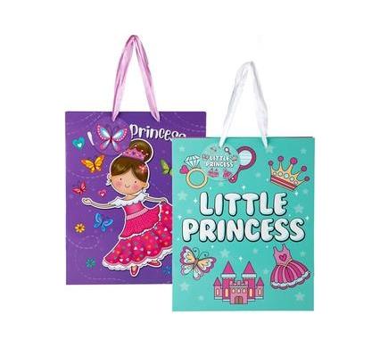Designer Princess Gift Bag - Large - 25 x 32 cm