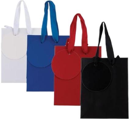 Small Solid Colour Gift Bag - 14 x 11 cm - Assorted