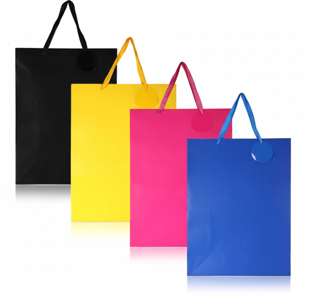 Solid Colour Gift Bag, Assorted (45 x 33 cm)