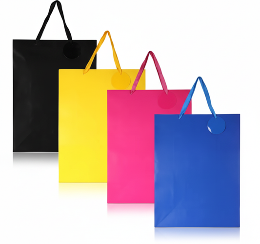 Solid Colour Gift Bag, Assorted (45 x 33 cm)