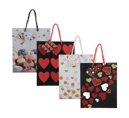 Medium Love Gift Bag - 18 x 23 cm - Assorted