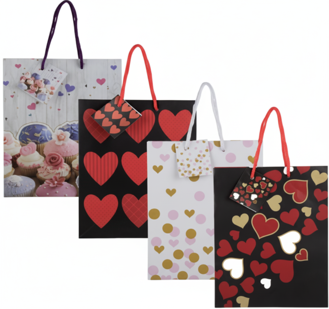 Medium Love Gift Bag (18 x 23 cm) - Assorted