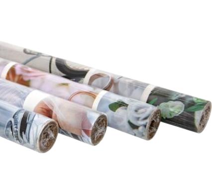 Gift Wrap, Wedding Designs - 70 cm x 2 m - Assorted