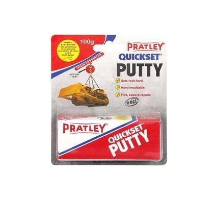 Pratley Quickset Putty - 100 g Pack