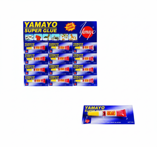 Yamayo Superglue - 2.5 g - Card of 12