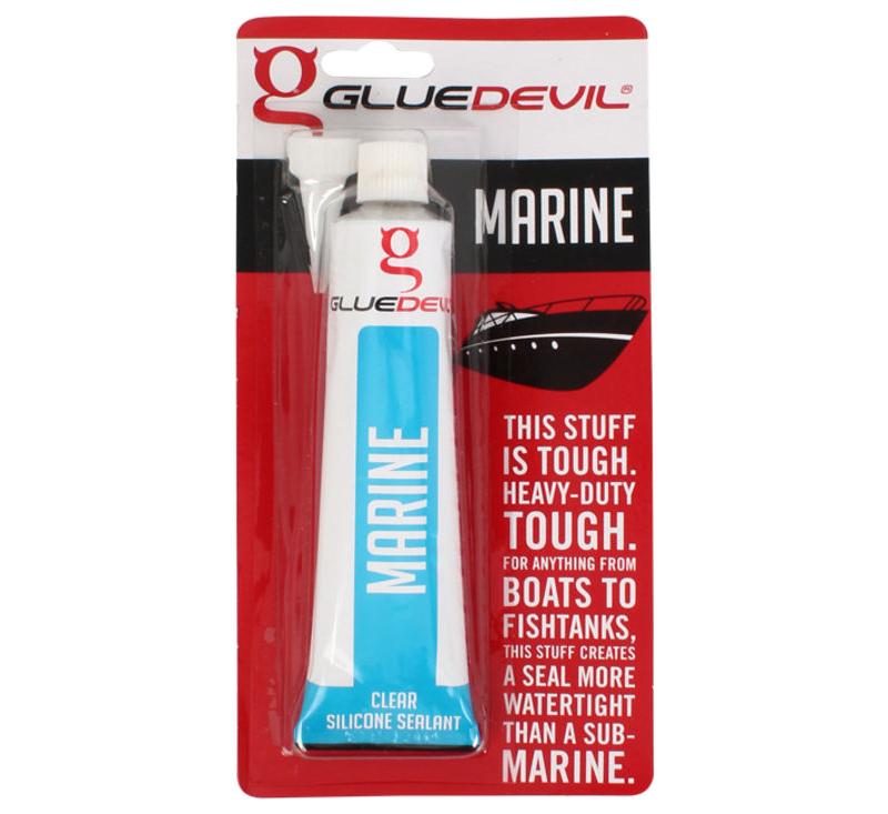 Glue Devil Silicone - 90 ml - Marine Clear