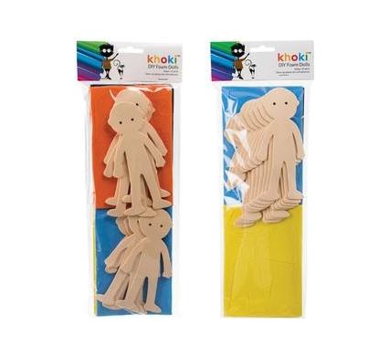 DIY Foam Dolls