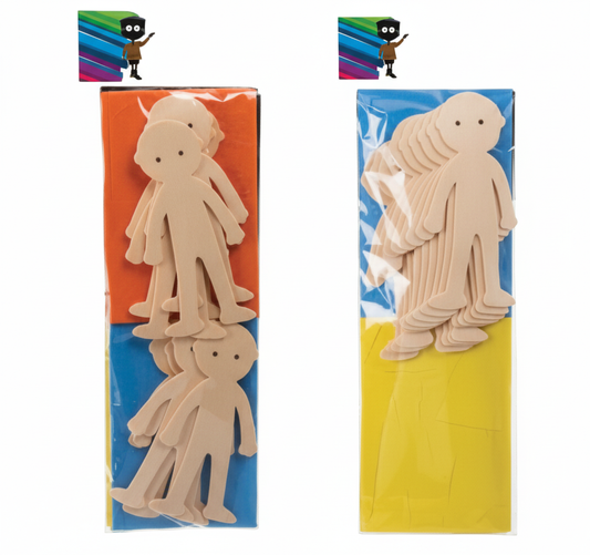 DIY Foam Dolls - Various Colours