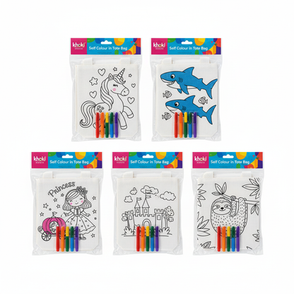 Colour My Bag with Assorted Designs