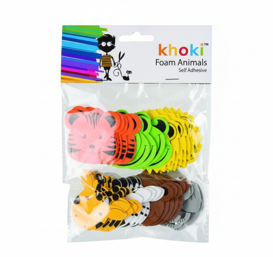 Eva Foam Animal Shapes - Assorted Designs