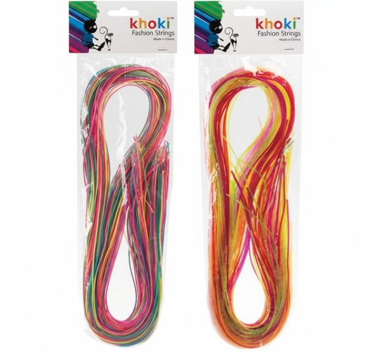 Pack Of String Fashion Strings (50 Pack) - Assorted