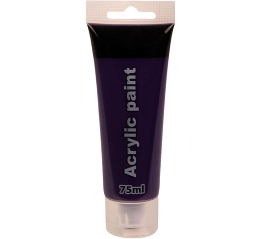 Artists Acrylic Paint - Violet - 75 ml Tube