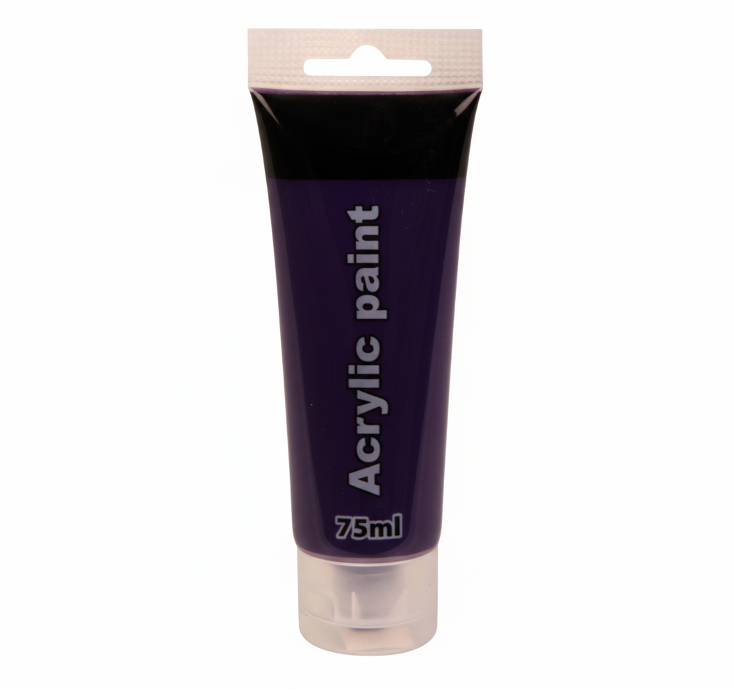 Artists Acrylic Paint, Violet, 75 ml Tube