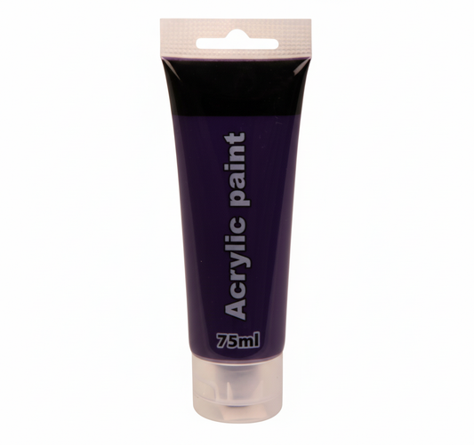 Artists Acrylic Paint, Violet, 75 ml Tube