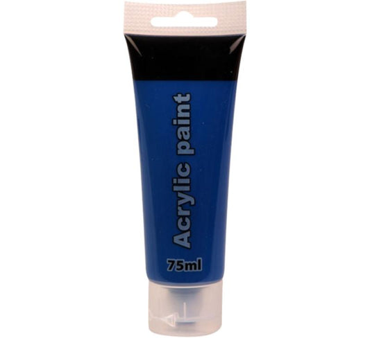 Artists Acrylic Paint - Blue - 75 ml Tube