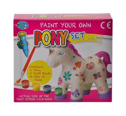 Paint a Pony - Brush, Paint, and Pony