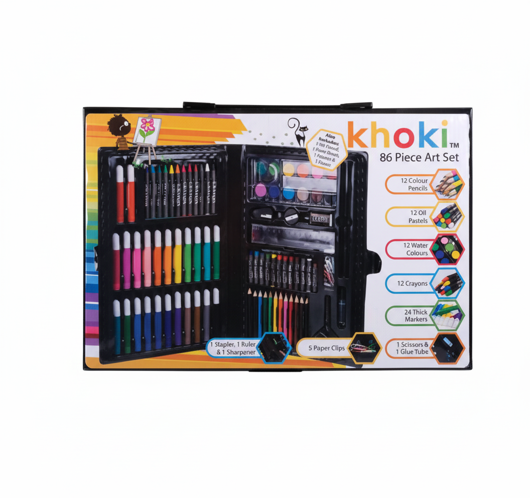 86 Piece Art Set