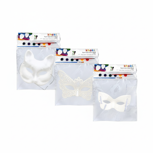 Art and Craft Paint Your Own Mask with Assorted Designs