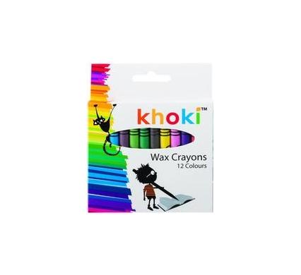 Wax Crayons - 12 Colours