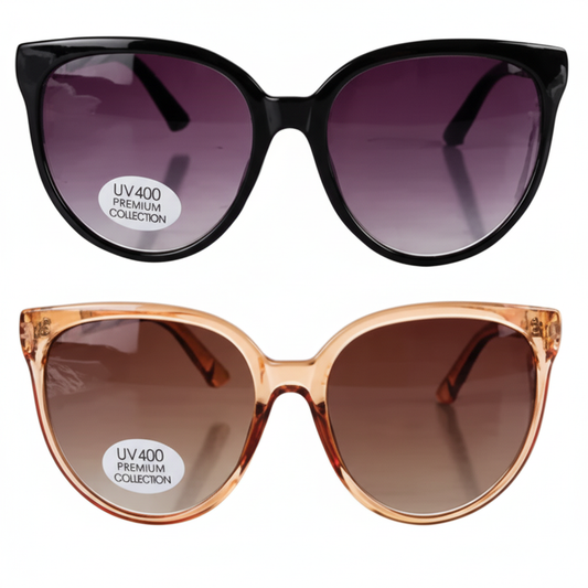 Premium Ladies Oversized Cat Eye Sunglasses