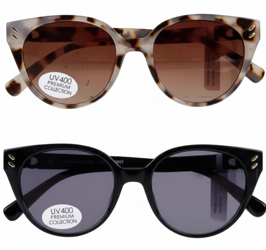 Premium Ladies Rounded Cateye Sunglasses