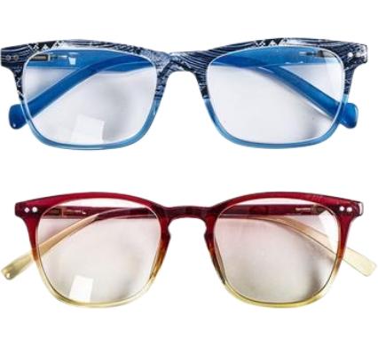 Reading Glasses Blue Light Blocking - Strength +0